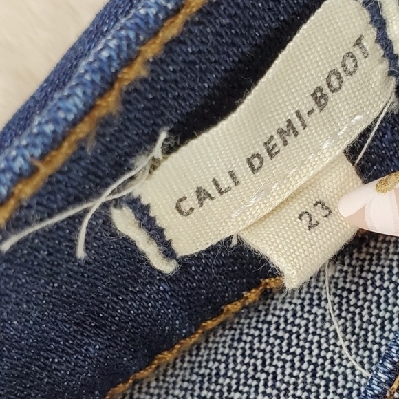 Madewell Cali Denim Boot Jeans 23 - Picture 4 of 6